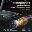 Tapis roulant AsVIVA T23 Pro Climb Treadmill - motore e batteria