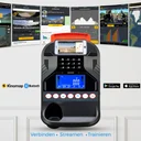 Display LCD dello stepper ST4 AsVIVA con tutti i valori di allenamento importanti a portata di mano