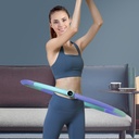 Il cerchio fitness hula hoop AsVIVA HH1 in vista completa del prodotto