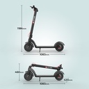 Dimensioni e misure dell'E-Scooter AsVIVA ES01 in sintesi