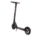L'E-Scooter AsVIVA ES01 aperto in vista frontale obliqua con robusta pedana