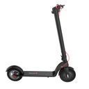 Profilo laterale dell'E-Scooter AsVIVA ES01 con ruota anteriore dotata di pneumatico a camera d'aria