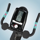 Sensori di frequenza cardiaca al manubrio dello AsVIVA Speedbike Power Trainer S8 Pro per la misurazione delle pulsazioni