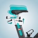 Sella pluriregolabile dello AsVIVA Speedbike Power Trainer S8 Pro per un allenamento ergonomico