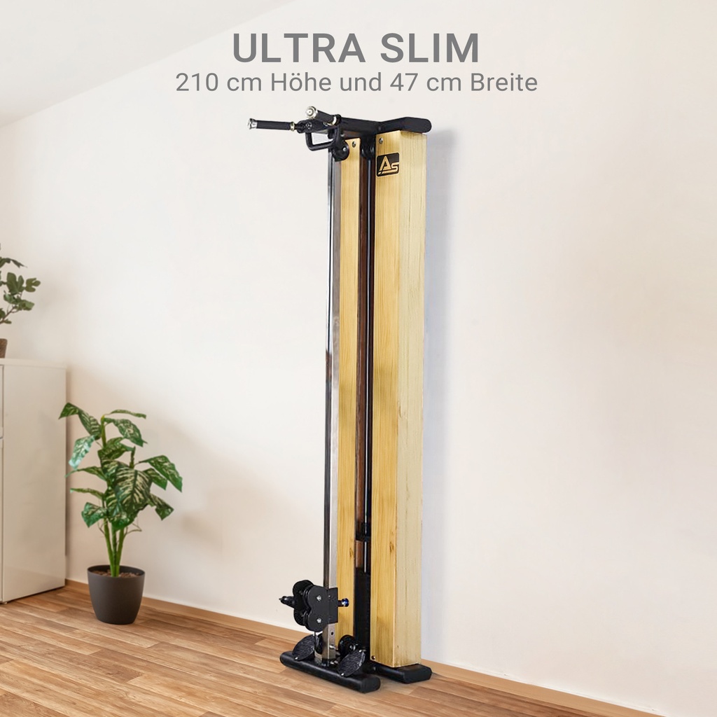Ultra snello – alto 210 cm, largo solo 47 cm