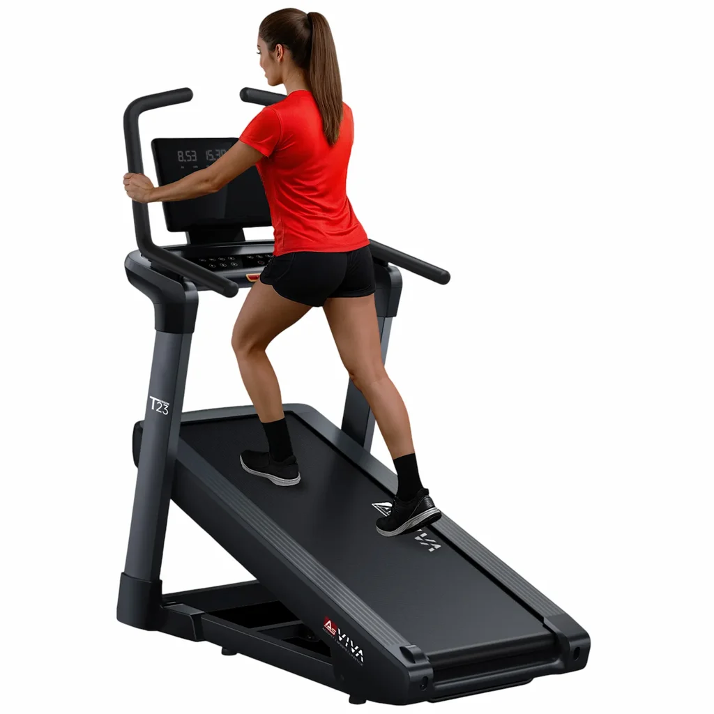 Tapis roulant AsVIVA T23 Pro Climb Treadmill - Vista del prodotto