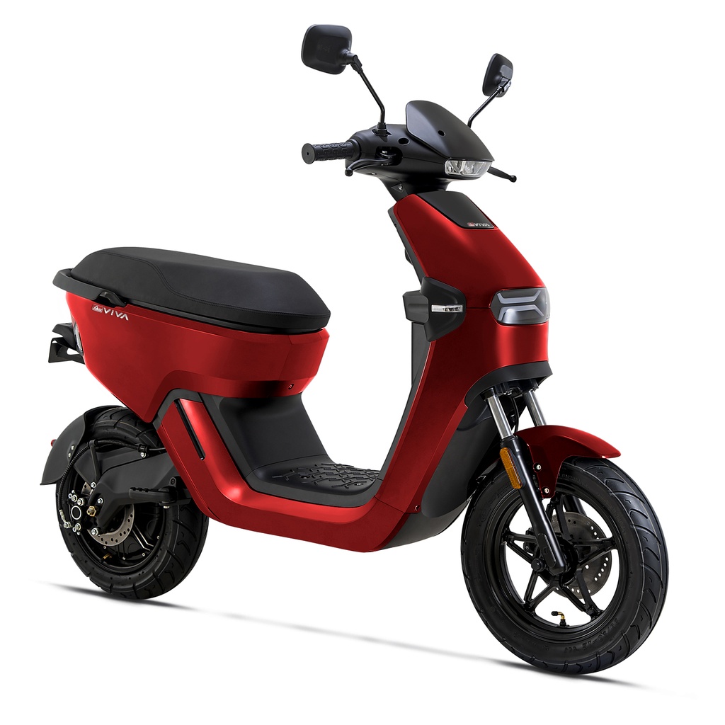 Scooter elettrico AsVIVA EM1 bianco - Propulsione e batteria