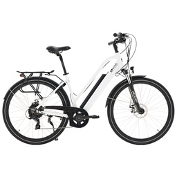 City E-Bike B15 – 28 pollici – Grigio/Bianco